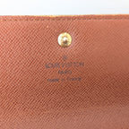 Louis Vuitton Porte-Monnaie Billets Trésor Geldbörse aus Monogram Canvas