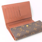 Louis Vuitton Porte-Monnaie Billets Trésor Geldbörse aus Monogram Canvas