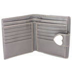 Gucci GG Canvas Compact Wallet mit Herz-Plakette