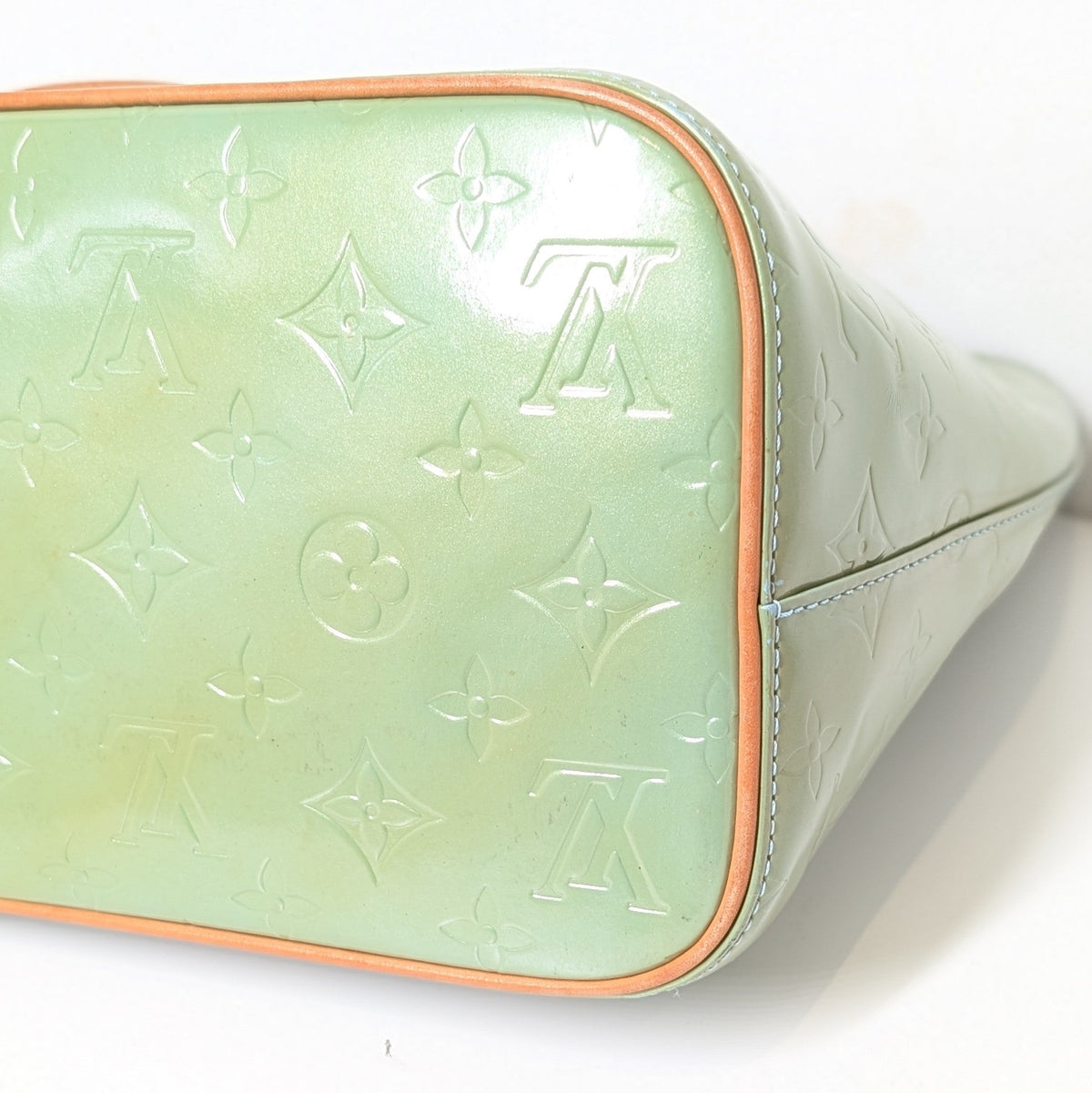 Louis Vuitton Houston Monogram Vernis Tasche in Grün