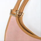 Gucci Jackie Vintage Handtasche aus rosa Wildleder