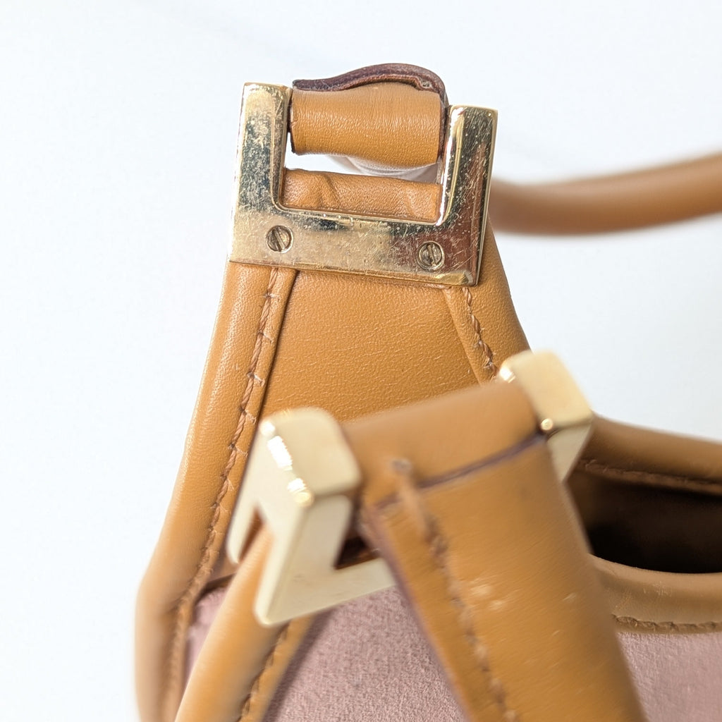 Gucci Jackie Vintage Handtasche aus rosa Wildleder