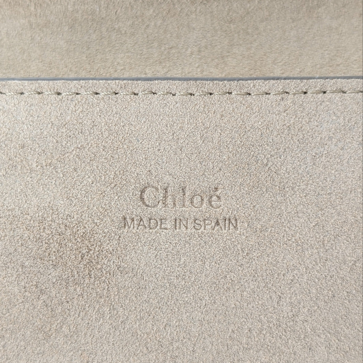 Chloé Faye Small Schultertasche aus rosa Leder und Wildleder