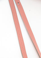 Chloé Faye Small Schultertasche aus rosa Leder und Wildleder