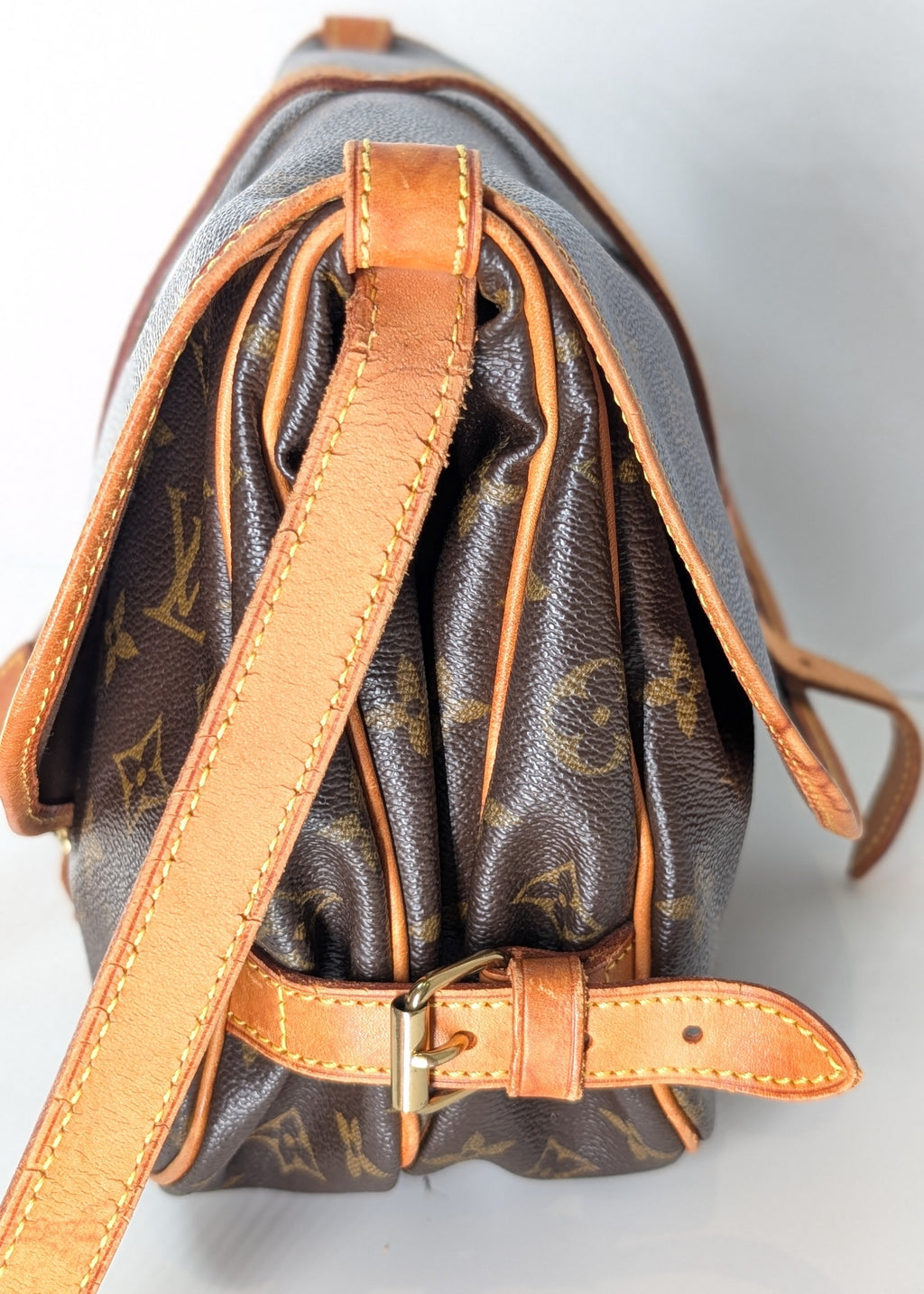 Louis Vuitton Saumur 30 Monogram Vintage Schultertasche