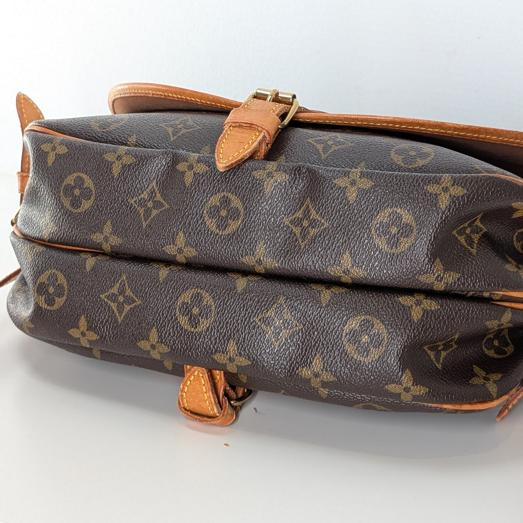 Louis Vuitton Saumur 30 Monogram Vintage Schultertasche