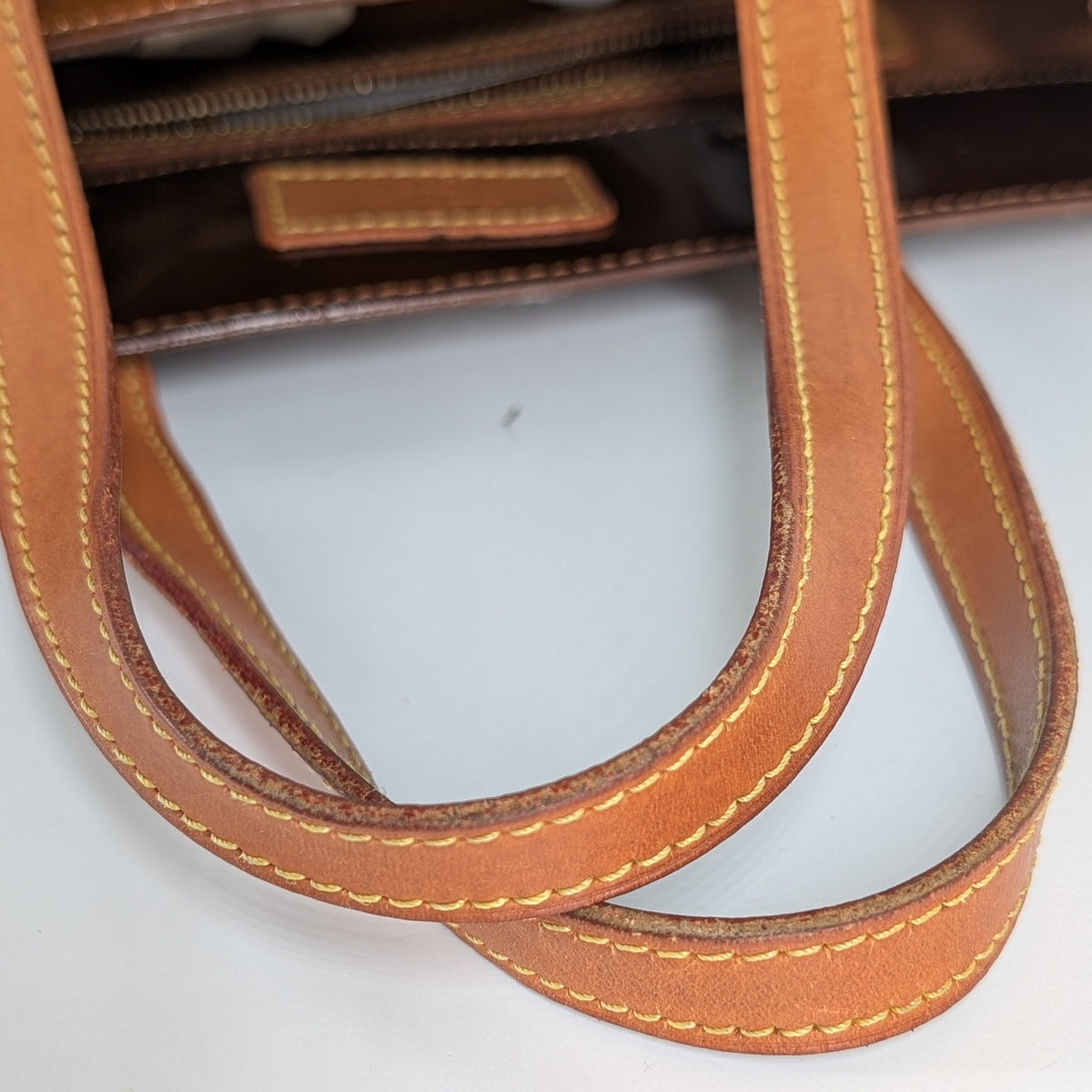 Louis Vuitton Reade MM Monogram Vernis Bronze Vintage