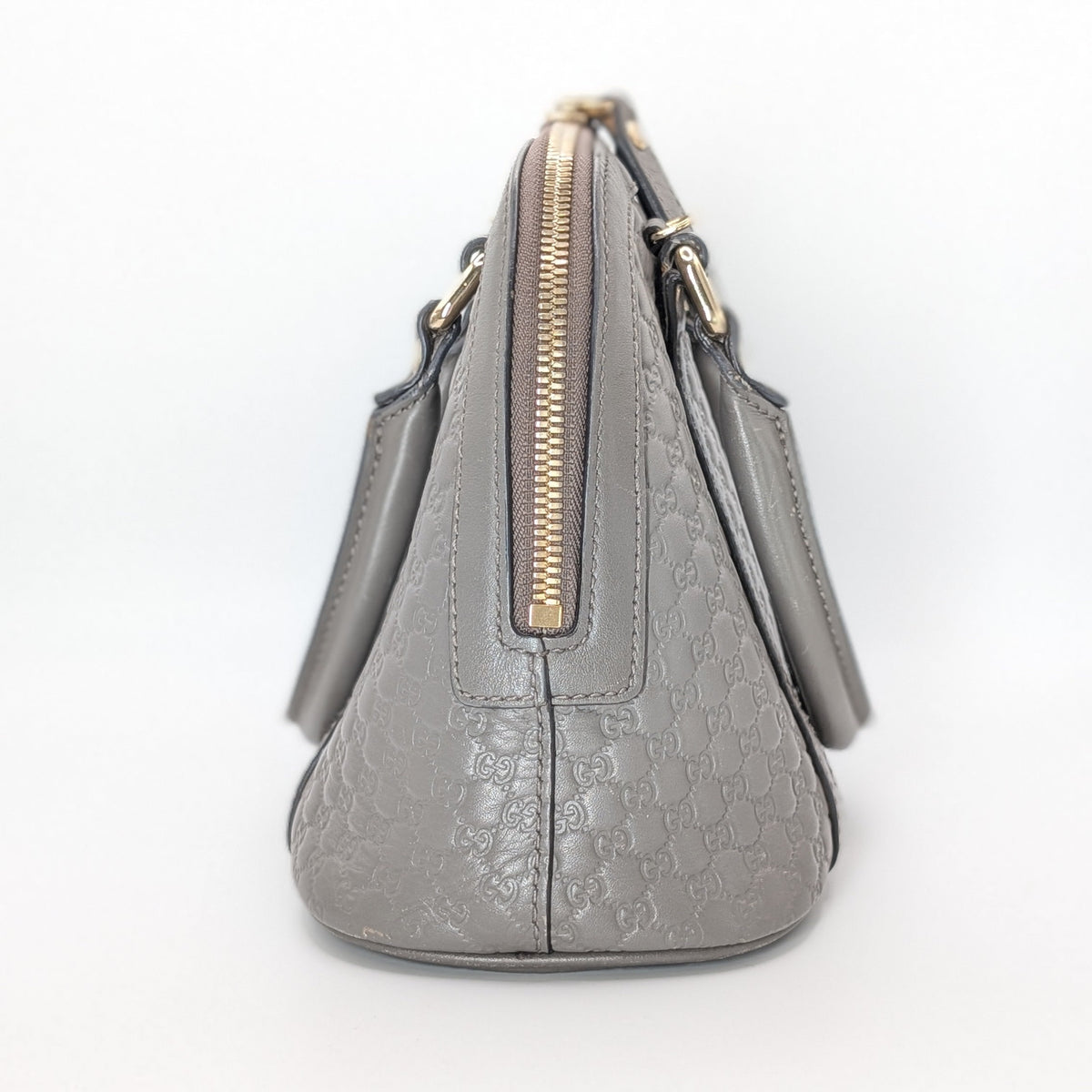 Gucci Microguccissima Mini Dome Bag Grau