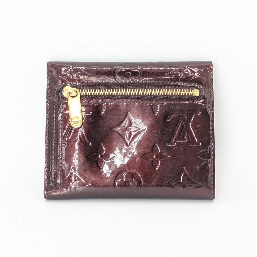 Louis Vuitton Koala Wallet Monogram Vernis Amarante Vintage