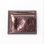 Louis Vuitton Koala Wallet Monogram Vernis Amarante Vintage