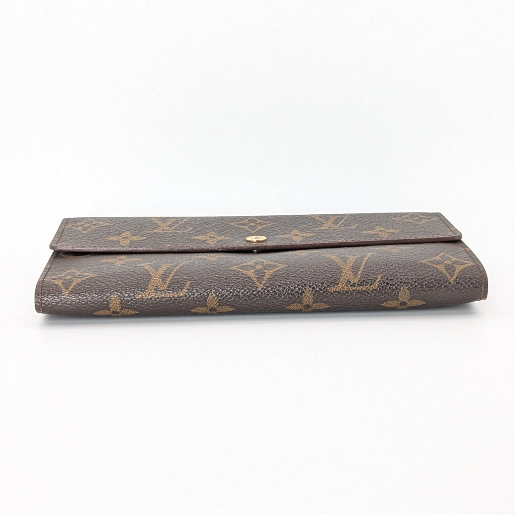 Louis Vuitton Sarah Wallet Monogram Canvas Vintage