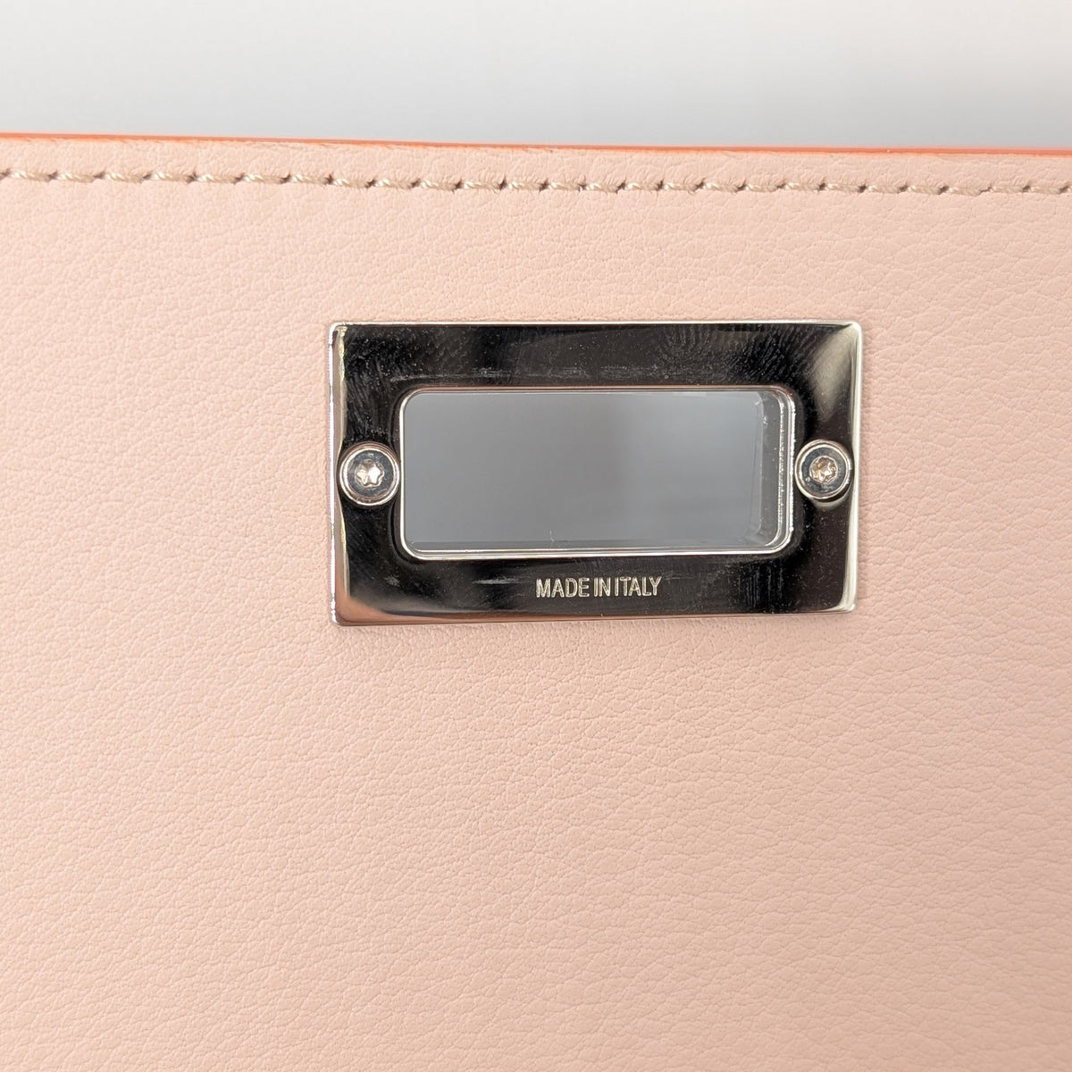 Fendi Selleria Continental Wallet Leder Blau neuwertig