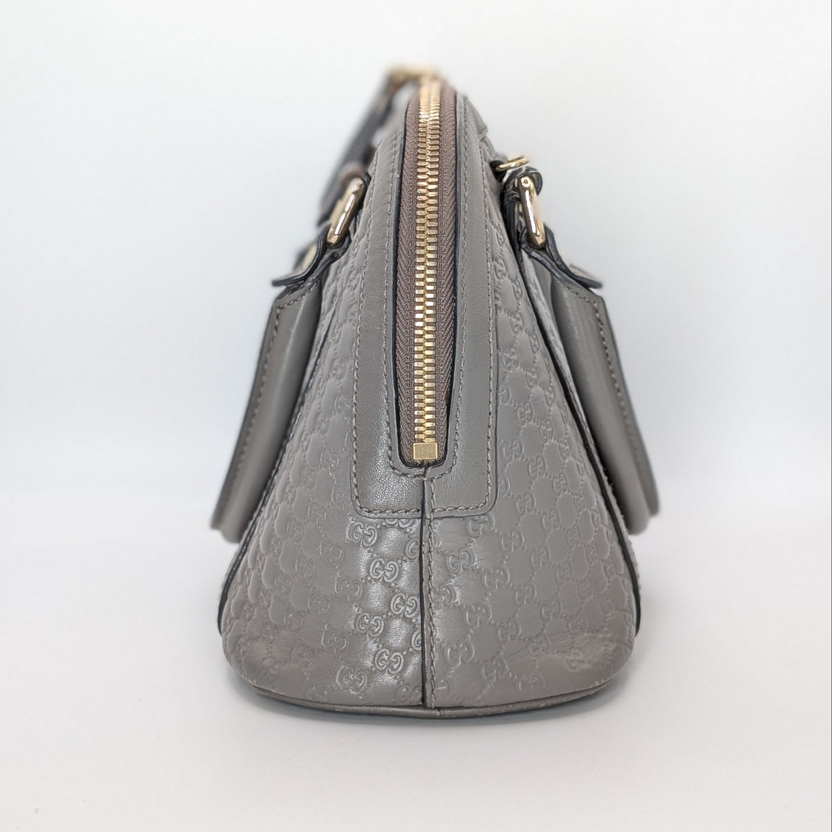 Gucci Microguccissima Mini Dome Bag Grau