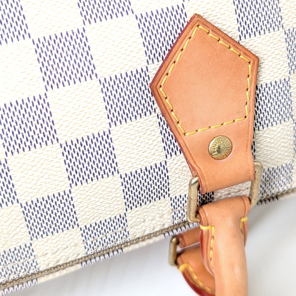 Louis Vuitton Speedy 30 Damier Azur Vintage 2009