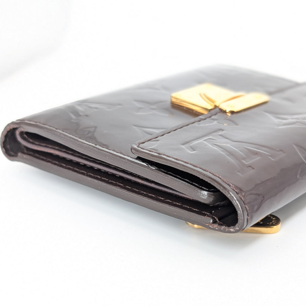 Louis Vuitton Koala Wallet Monogram Vernis Amarante Vintage