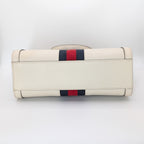 Gucci Ophidia Small Tote Bag Leder Creme