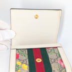 Gucci Ophidia GG Flora Small Wallet mit Box und Staubbeutel