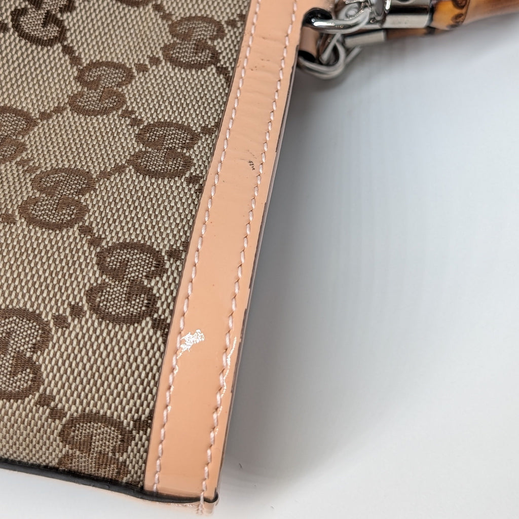 Gucci Bamboo Japan Exclusive Tasche aus GG Jacquard