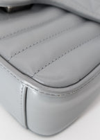Gucci GG Marmont Monochrome Top Handle Flap Mini Grau