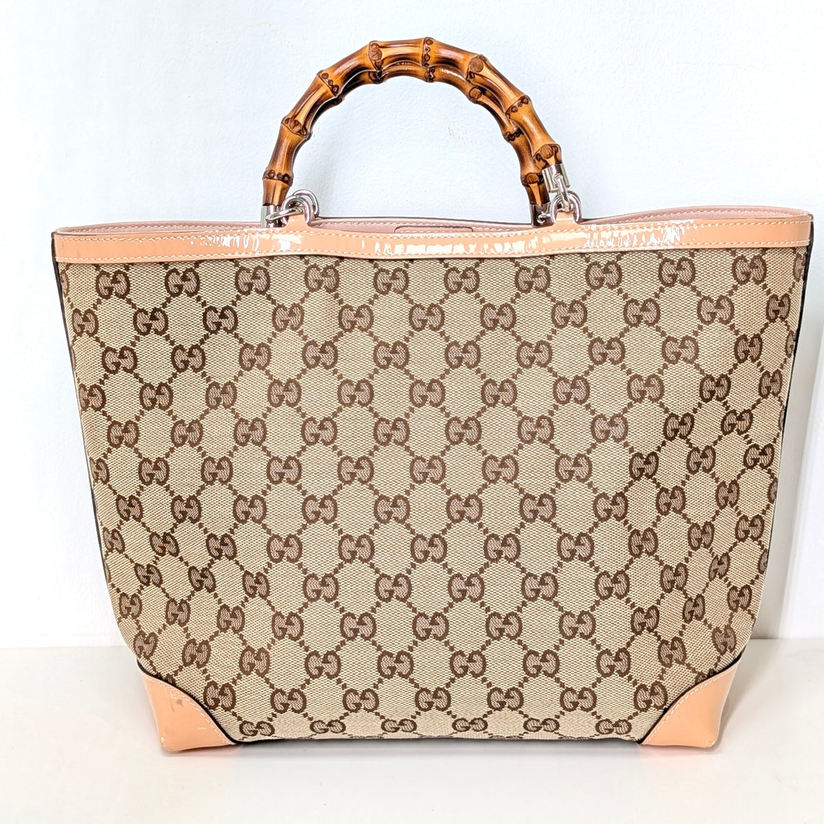 Gucci Bamboo Japan Exclusive Tasche aus GG Jacquard
