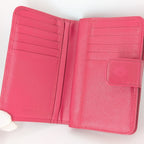 Prada Saffiano Leder Wallet Pink