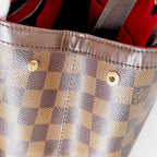 Louis Vuitton Hampstead MM Damier Ebene Tote Bag