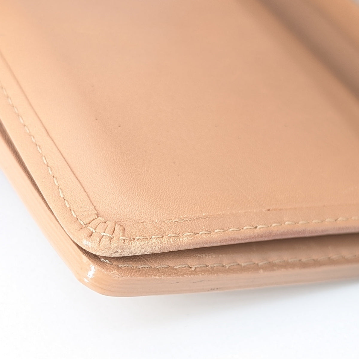 Louis Vuitton Koala Wallet Monogram Vernis Beige
