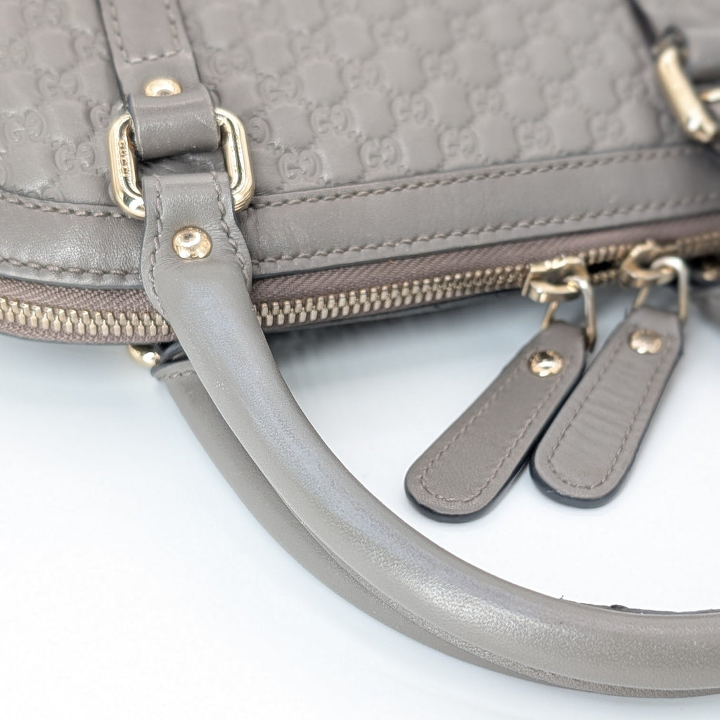 Gucci Microguccissima Mini Dome Bag Grau