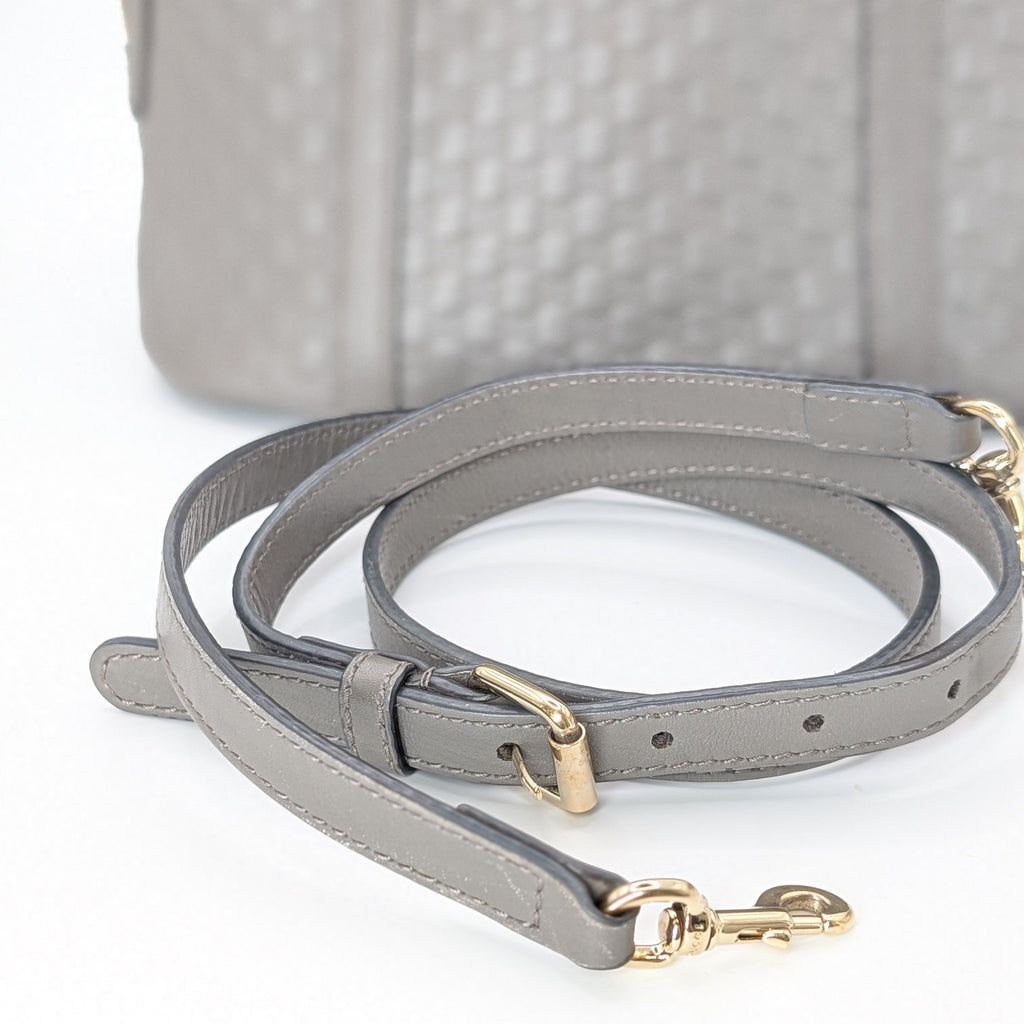 Gucci Microguccissima Mini Dome Bag Grau