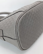 Gucci Microguccissima Mini Dome Bag Grau