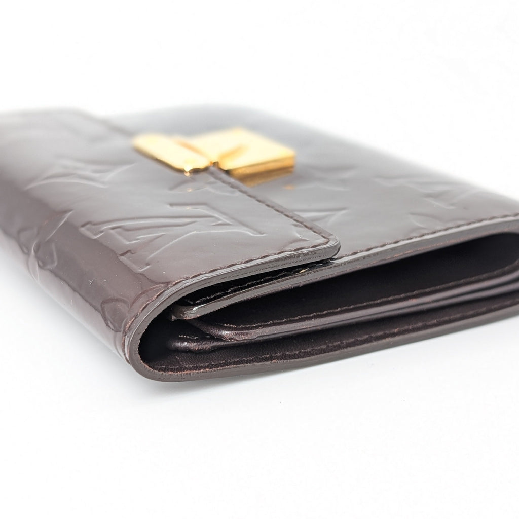 Louis Vuitton Koala Wallet Monogram Vernis Amarante Vintage