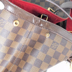 Louis Vuitton Hampstead MM Damier Ebene Tote Bag