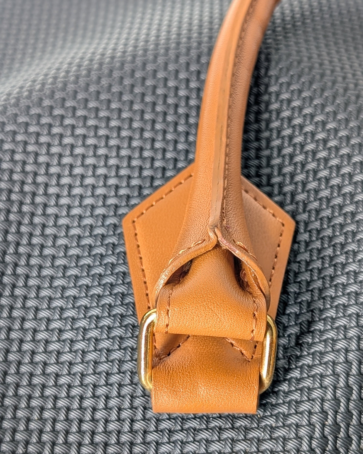Yves Saint Laurent Vintage Woven Canvas Boston Bag