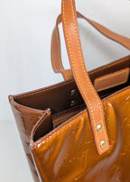 Louis Vuitton Reade MM Monogram Vernis Bronze Vintage