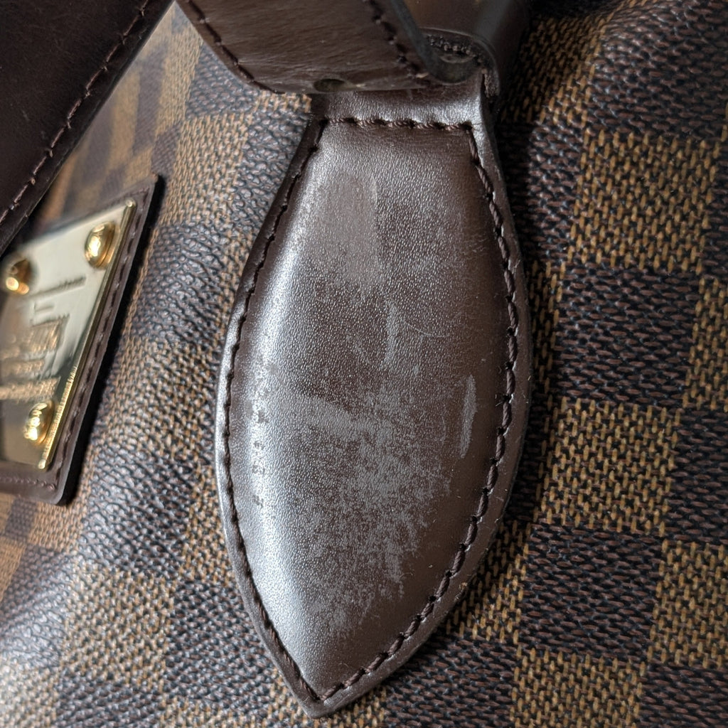 Louis Vuitton Hampstead MM Damier Ebene Tote Bag