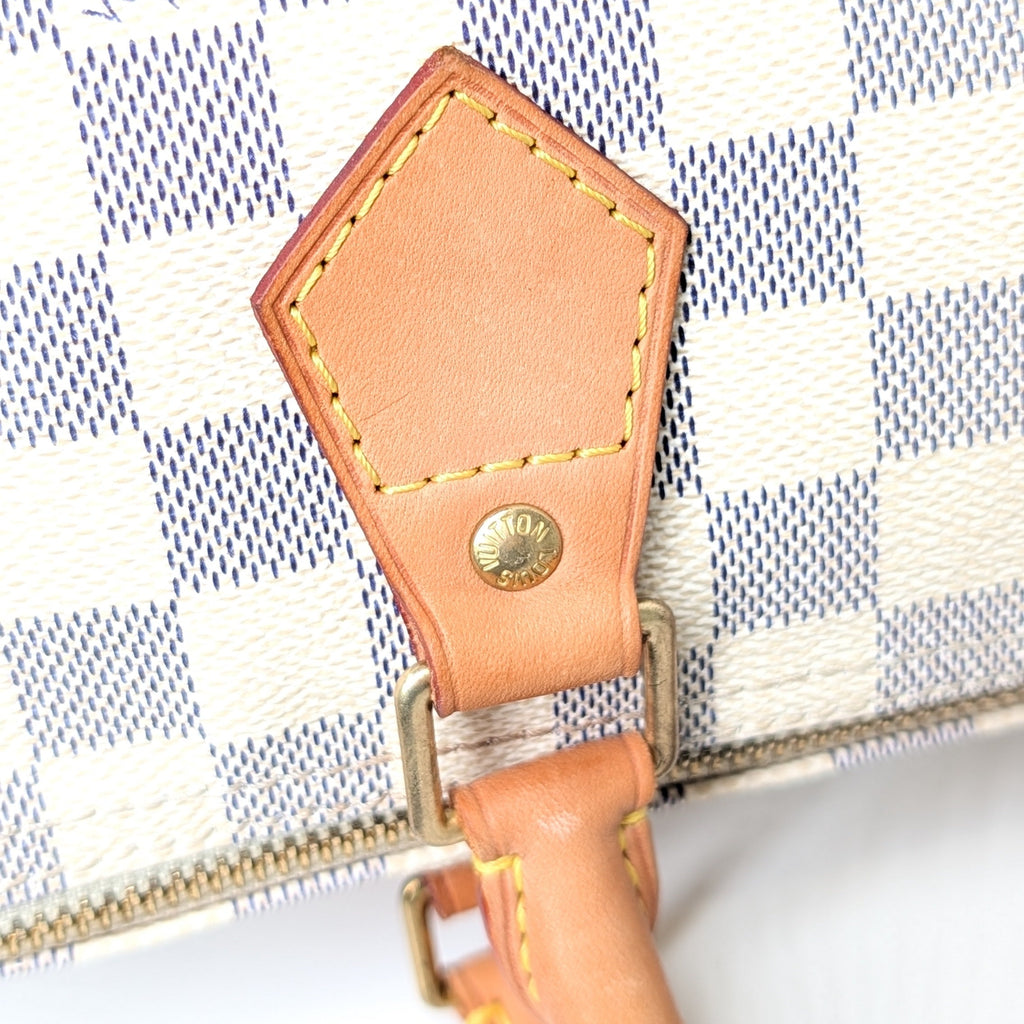 Louis Vuitton Speedy 30 Damier Azur Vintage 2009