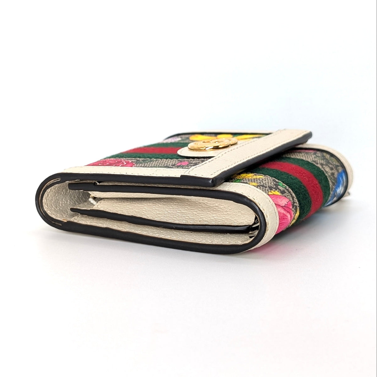 Gucci Ophidia GG Flora Small Wallet mit Box und Staubbeutel
