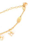 Louis Vuitton LV Floragram Armband M0940A in Gold und Weiß